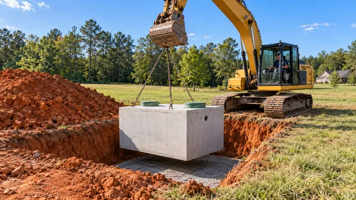 Septic System Installation job by Ray's Well and Septic